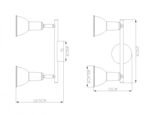 Спот Caldera 54648-2 Globo