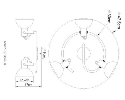 Спот Celine 54652-3 Globo