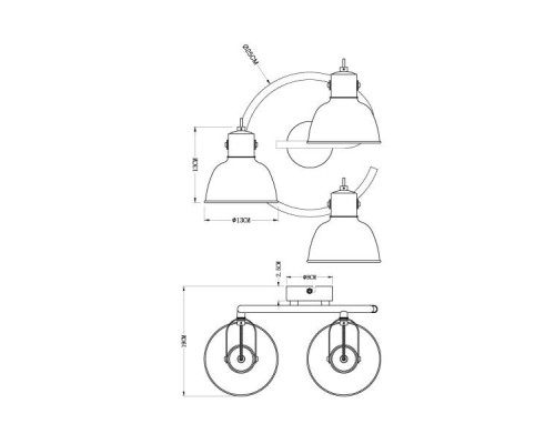 Спот Fillo 54655-3 Globo