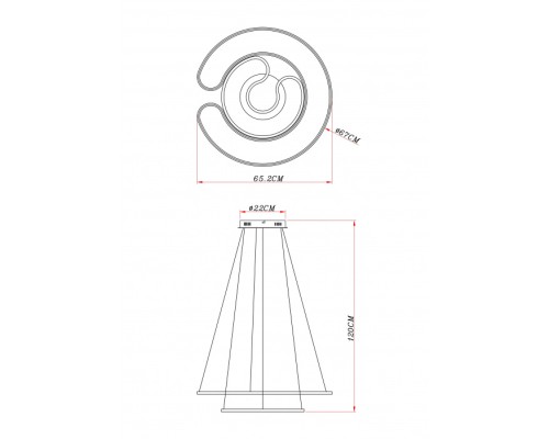 Подвесной светильник Witty 67097-60W Globo