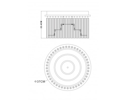 Потолочный светильник Joyce 68568-18 Globo