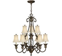 Подвесная люстра Plantation HK-PLANT10-PZ Hinkley