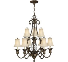 Подвесная люстра Plantation HK-PLANT10-PZ Hinkley