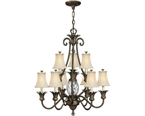 Подвесная люстра Plantation HK-PLANT10-PZ Hinkley