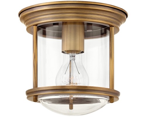 Потолочный светильник Hadrian QN-HADRIAN-MINI-F-BR-CLEAR Hinkley