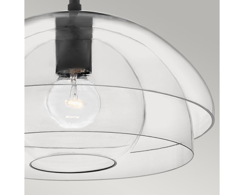 Потолочная люстра Lotus QN-LOTUS-P-BLK Hinkley