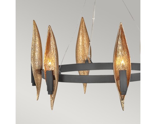 Подвесная люстра Willow QN-WILLOW6-CBK Hinkley