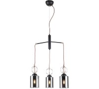 Подвесной светильник MD.0103-3-S BK+FGD Imex