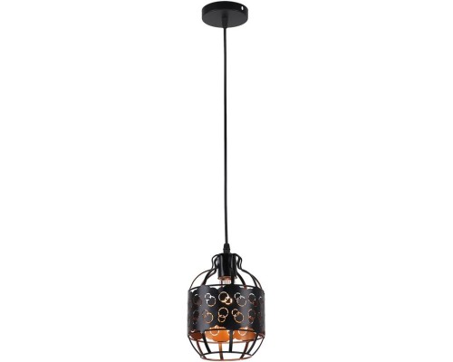 Подвесной светильник MD.0307-1-P BK+FGD Imex