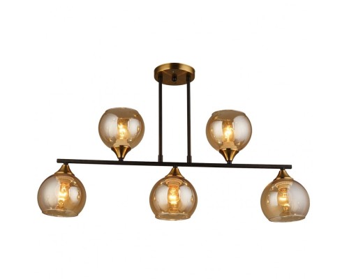 Потолочная люстра MD.1234-5-S BK+CP Imex