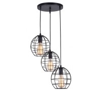 Подвесной светильник MD.1703-3-P BK Imex