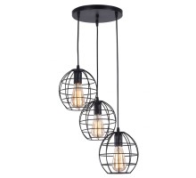 Подвесной светильник MD.1703-3-P BK Imex