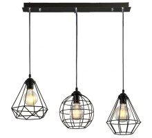 Подвесной светильник MD.1716-3-P BK Imex