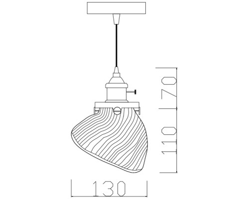 Подвесной светильник  40.57 ImperiumLoft