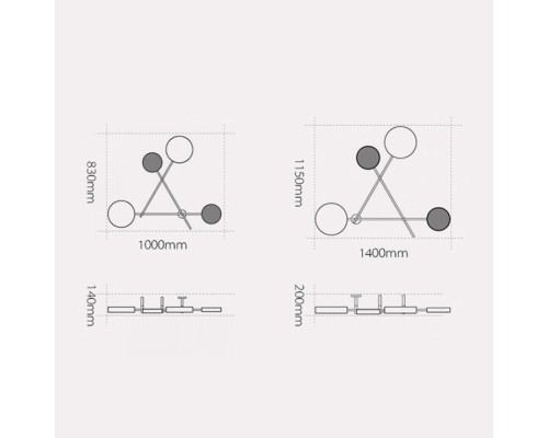 Бра  DOTS-201 ImperiumLoft