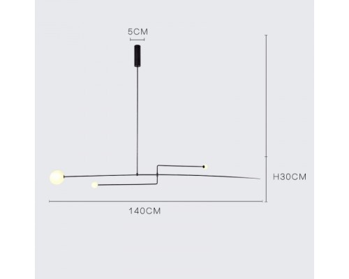 Подвесной светильник  LINES-06 ImperiumLoft