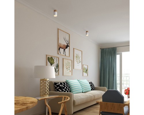 Точечный светильник  WOODL01 ImperiumLoft