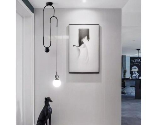 Подвесной светильник  newton-black01 ImperiumLoft