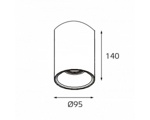 Точечный светильник Mg-31 3160 black/gold Italline