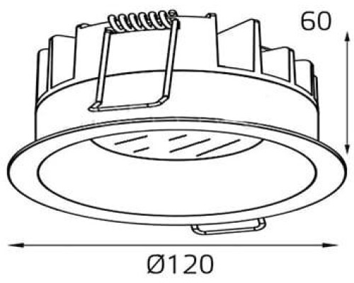 Точечный светильник IT06 IT06-6012 white 4000K Italline