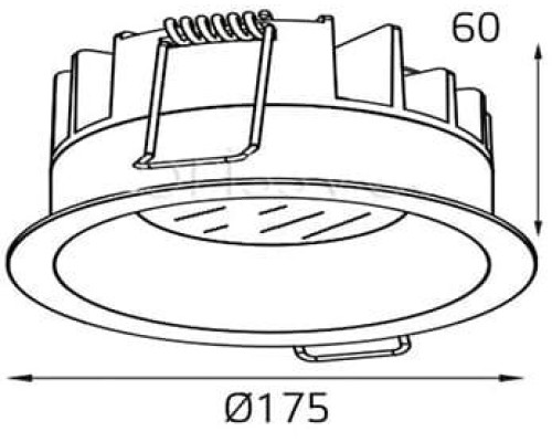 Точечный светильник IT06 IT06-6014 white 4000K Italline