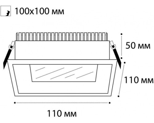 Точечный светильник IT06 IT06-6019 white 3000K Italline