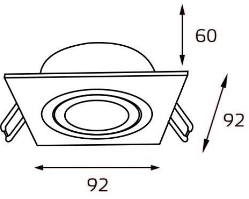 Точечный светильник M02 M02-026020 white Italline