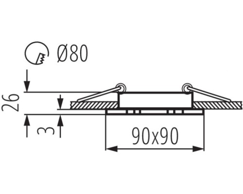 Точечный светильник SEIDY 19458 Kanlux