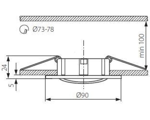 Точечный светильник SIMI 19500 Kanlux