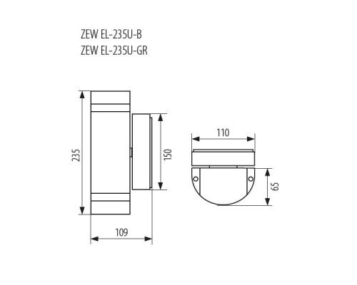 Архитектурная подсветка Zew El 22441 Kanlux
