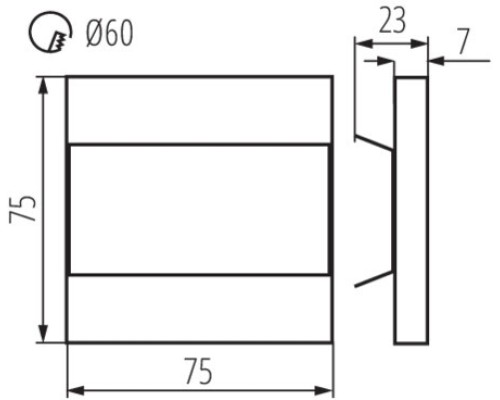 Подсветка для лестниц и ступеней TERRA 23102 Kanlux
