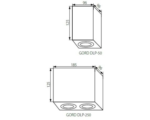 Точечный светильник GORD 25471 Kanlux