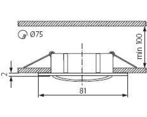Точечный светильник NAVI 25991 Kanlux