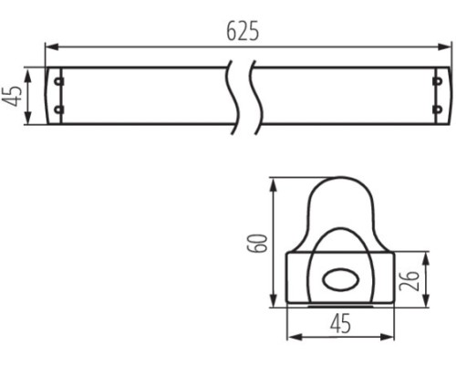 Настенно-потолочный светильник ALDO 26360 Kanlux
