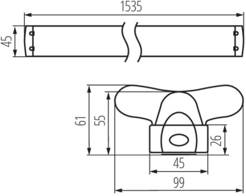 Настенно-потолочный светильник ALDO 26365 Kanlux