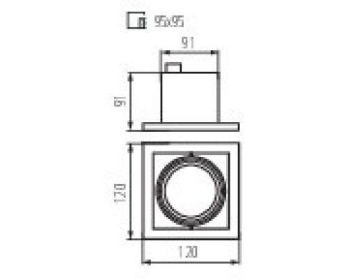 Точечный светильник MERIL 26480 Kanlux