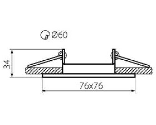 Точечный светильник ALOR 26727 Kanlux