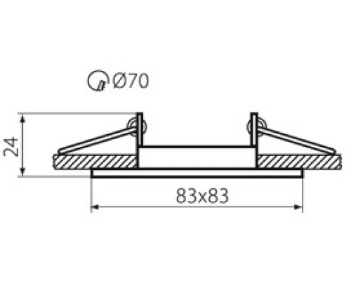 Точечный светильник ALOR 26732 Kanlux