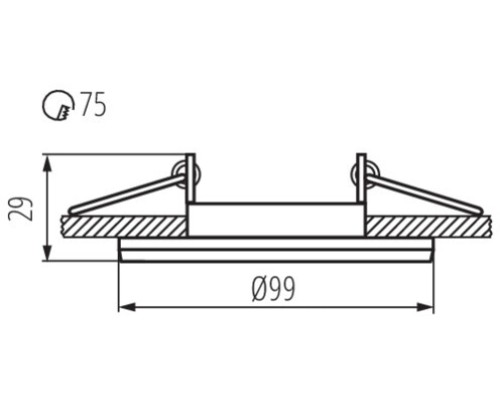 Точечный светильник COLIE 26741 Kanlux