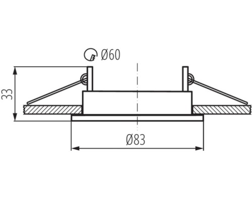 Точечный светильник ALOR 26791 Kanlux