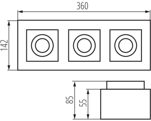 Точечный светильник STOBI 26835 Kanlux