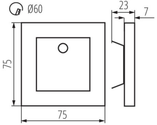Подсветка для лестниц и ступеней APUS 27370 Kanlux
