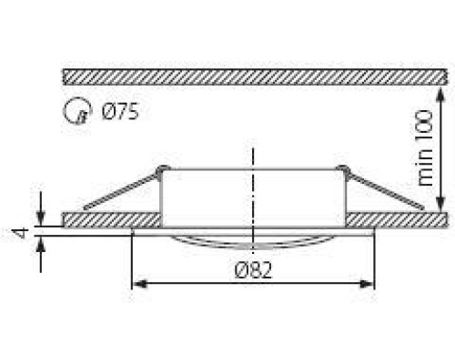 Точечный светильник BASK 2804 Kanlux