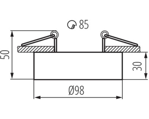 Точечный светильник MINI 28783 Kanlux