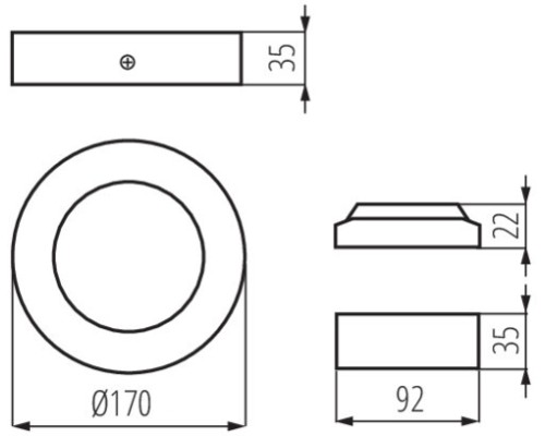 Потолочный светильник CARSA 28948 Kanlux