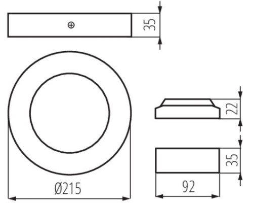 Потолочный светильник CARSA 28949 Kanlux