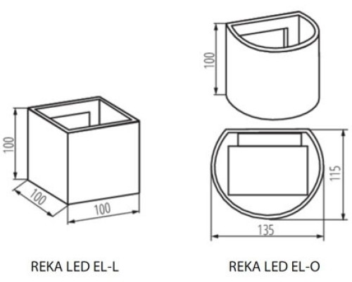Архитектурная подсветка REKA 28993 Kanlux