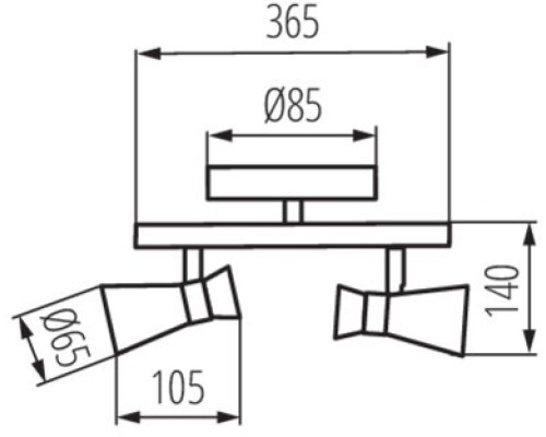 Спот MILENO 29115 Kanlux
