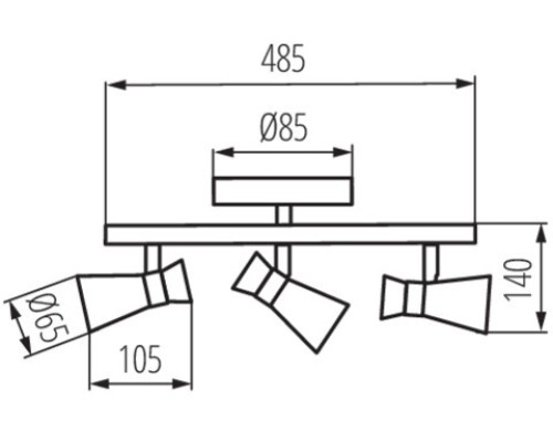 Спот MILENO 29116 Kanlux