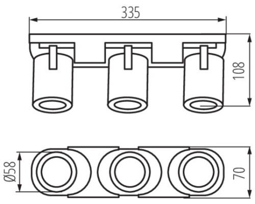 Спот LAURIN 29124 Kanlux